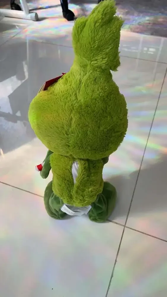 Dr. Seuss The Grinch Merry Grinchmas Plush with Candy Cane